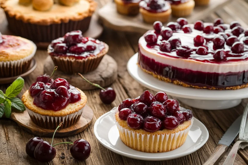 baking recipes using cherry compote