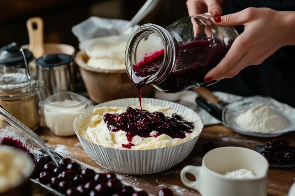 baking recipes using cherry compote