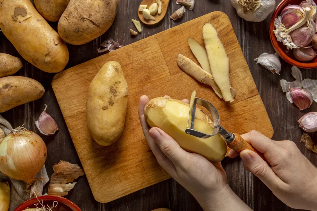 Leftover baked potato recipes presented beautifully.