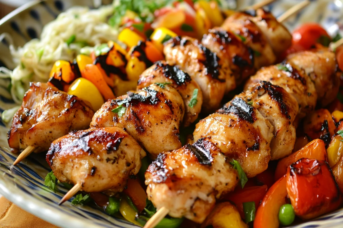 Delicious boneless skinless chicken thigh dish.