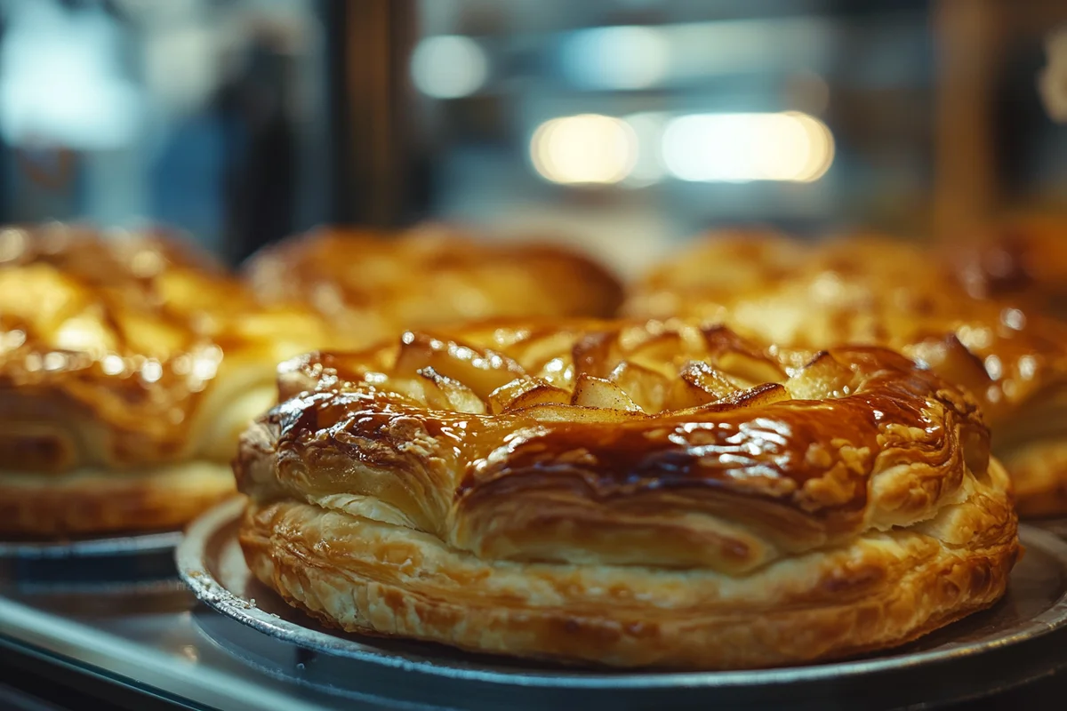 Puff pastry dessert recipes on display.