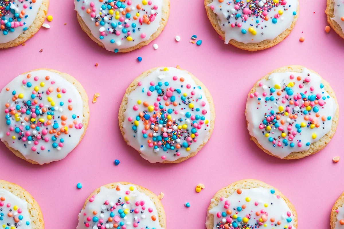 Close-up of a delicious crumbl cookie recipe with a gooey center.